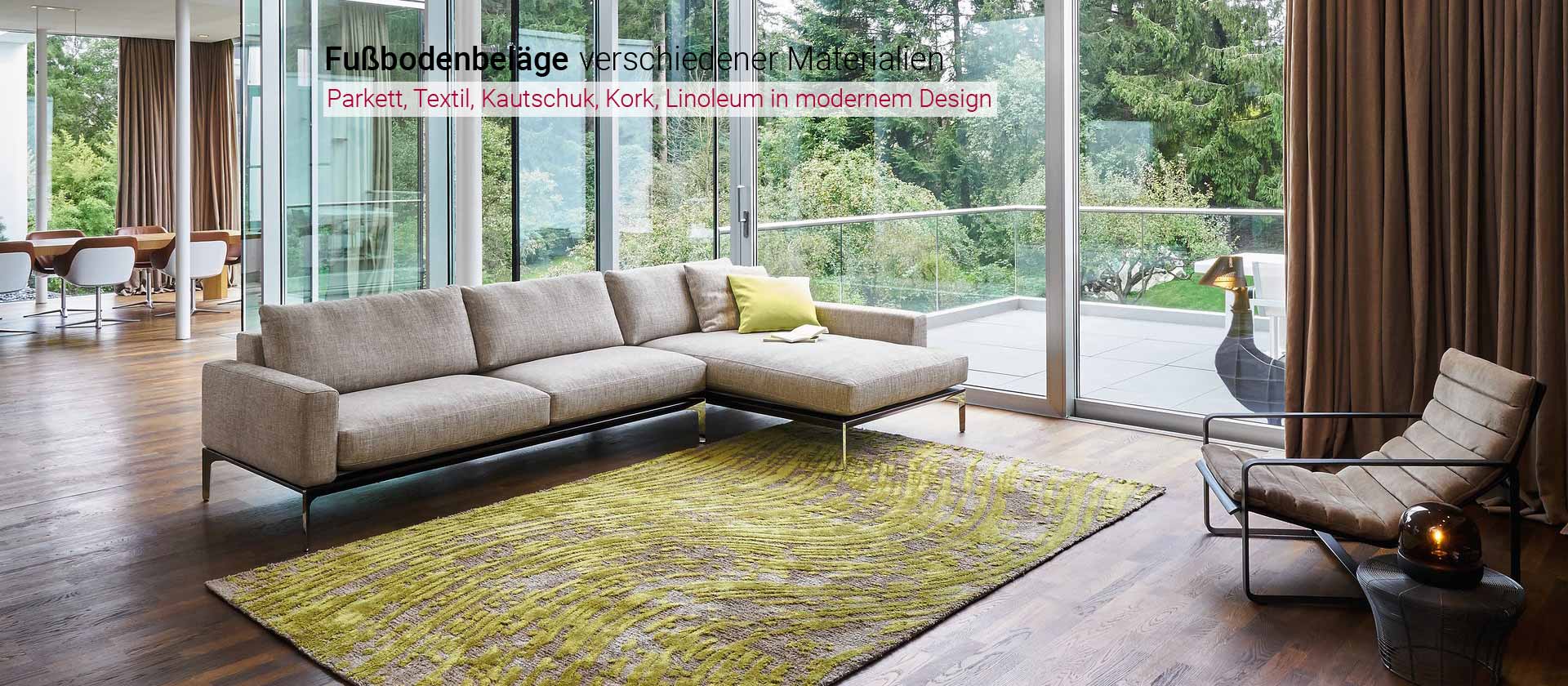 Bodenbeläge aus verschiedenen Materialien von Eggen